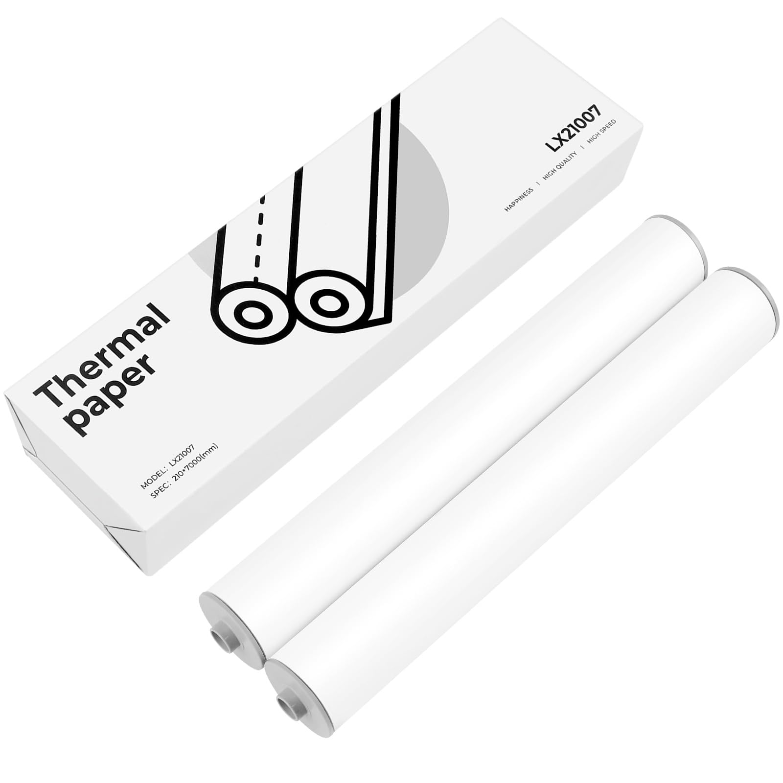 Amazon.com: A4 Thermal Paper 2 Rolls, 8.3 Inch Width Thermal